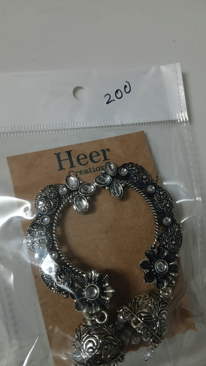 Oxidised Ear Cuff