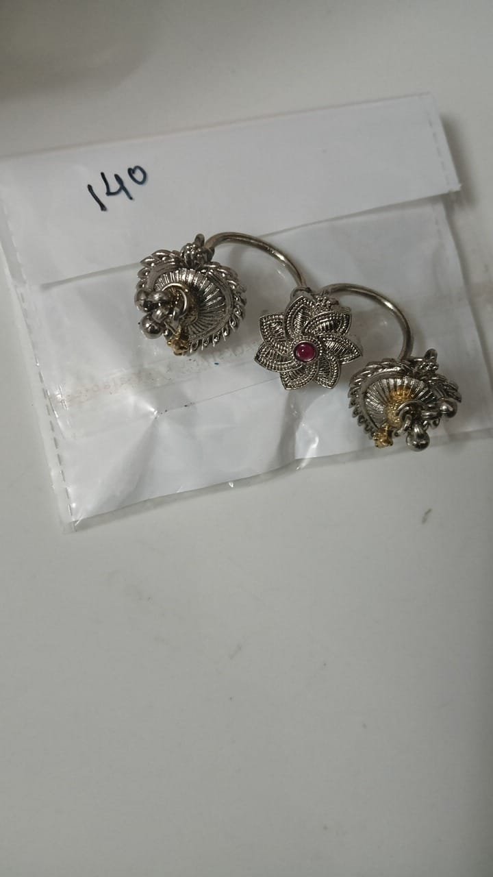 German Silver Traditional Ring