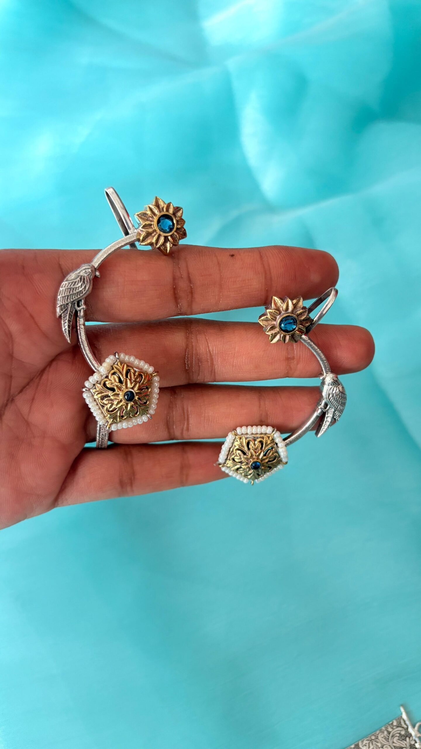 German Silver Ear Cuff
