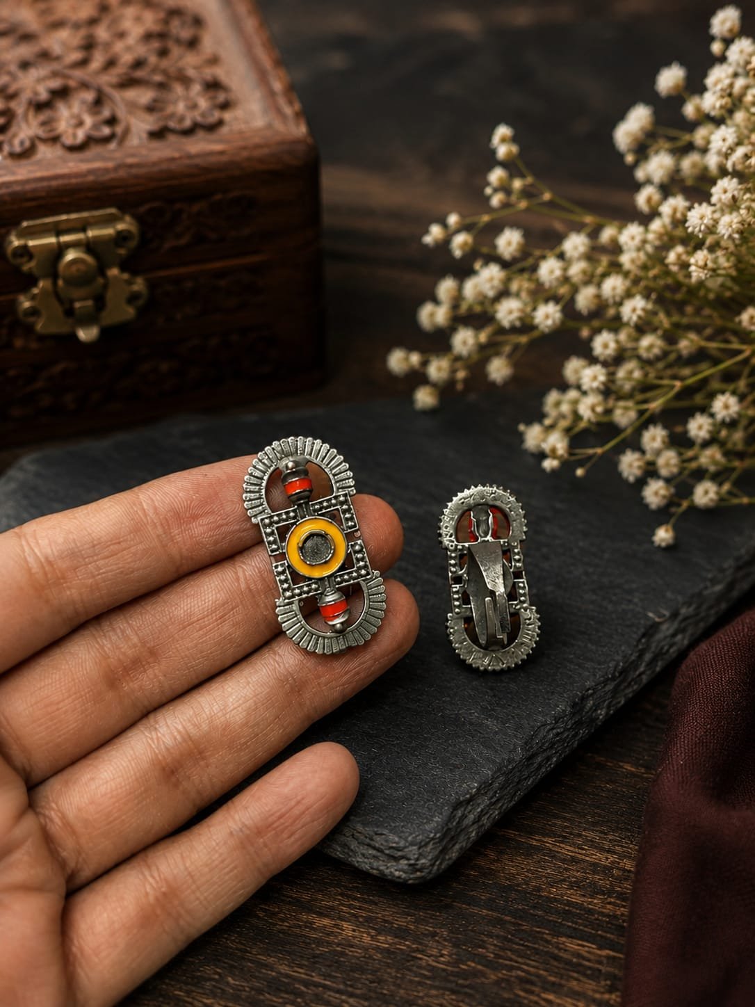 Traditional Oxidised Ring